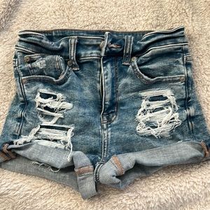 NWOT AE denim shorts
